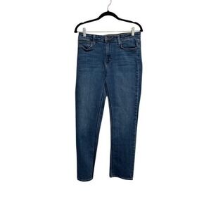 JUST BLACK DENIM Women's Jeans Size 30 Made in USA Blue Wash Slim Fit